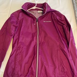 Columbia rain jacket. Super light and brand new never been used